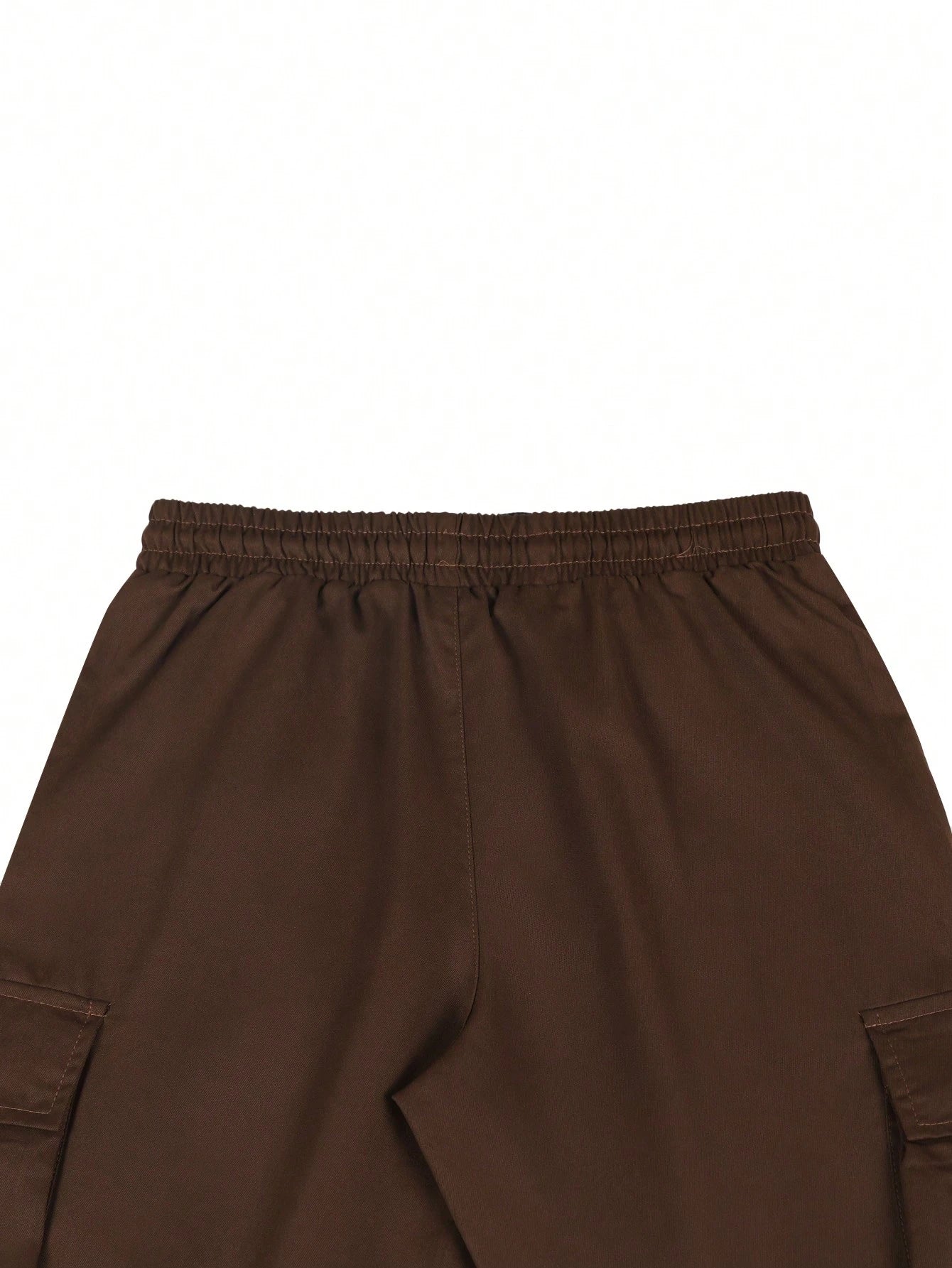 Fitwala™ Brown Utility Cargo Pants – Multi-Pocket Korean Streetwear Style