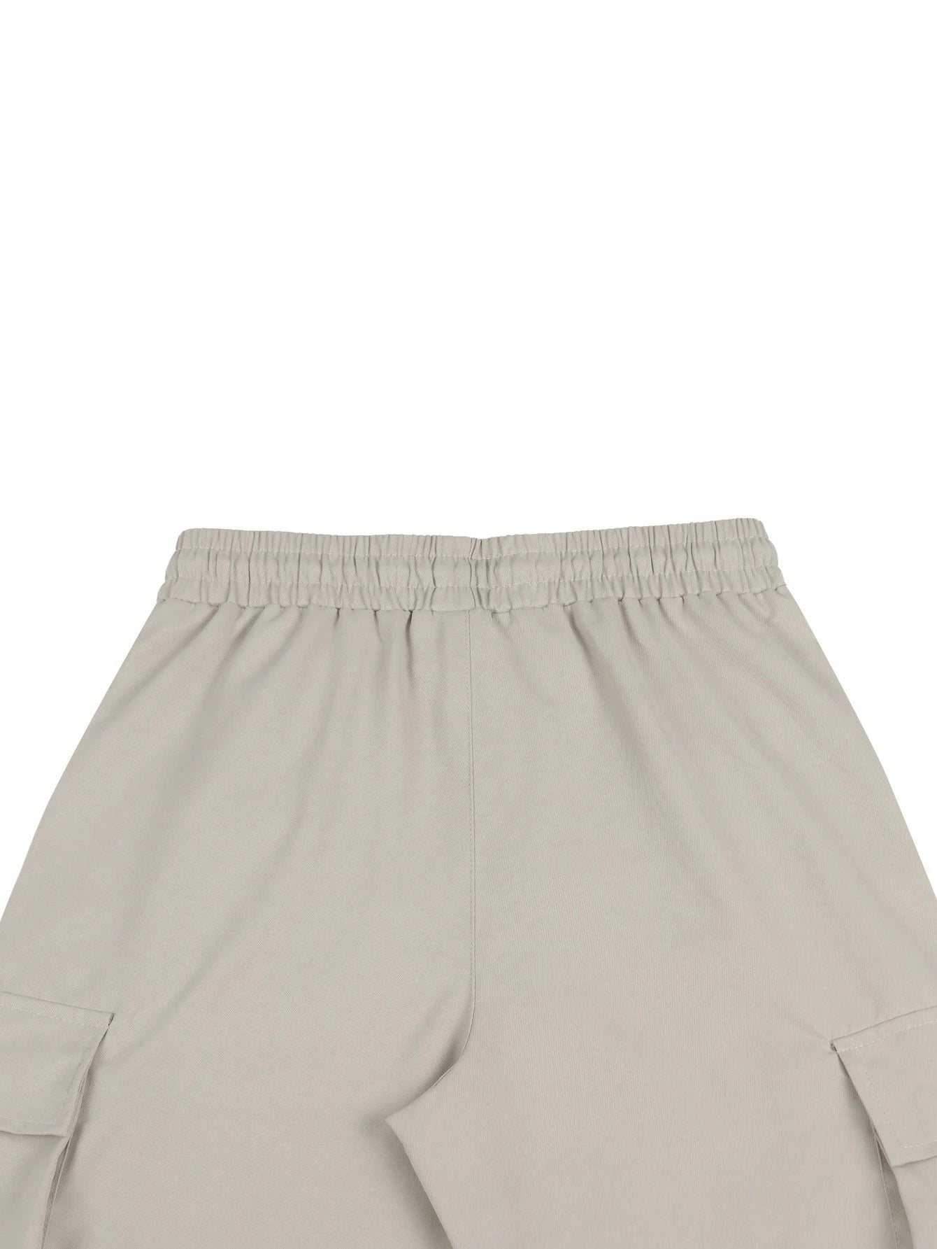 Fitwala™ Beige Utility Cargo Pants – Multi-Pocket Korean Streetwear Style