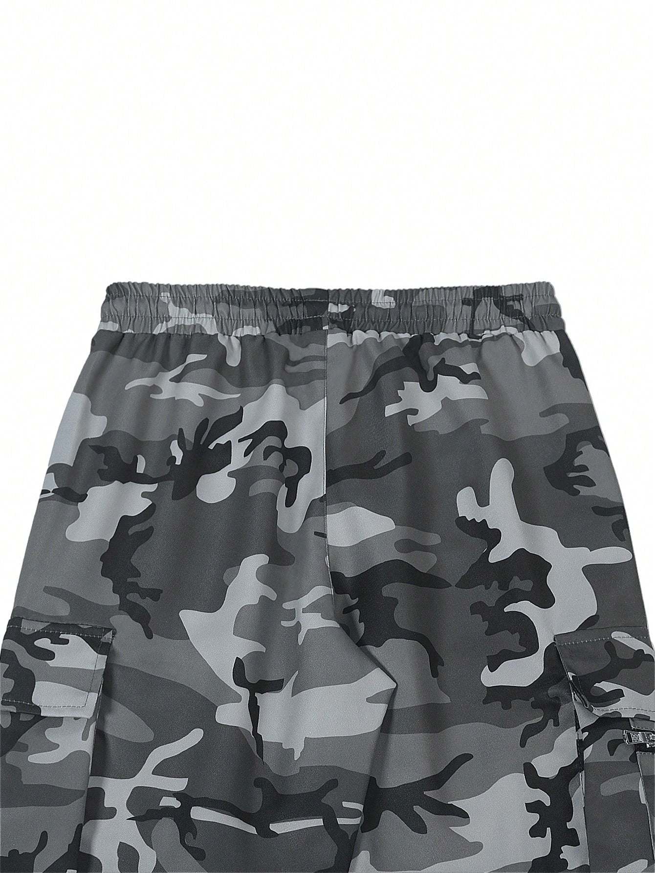 Fitwala™ Army Gray Utility Cargo Pants – Multi-Pocket Korean Streetwear Style